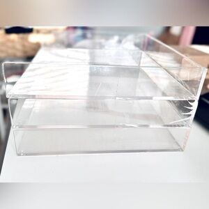 Room Essentials | Office | 3 Tier Clear Acrylic Stackable Letter Tray ...